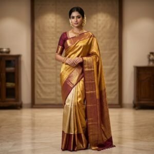 Kanjivaram tissue silk