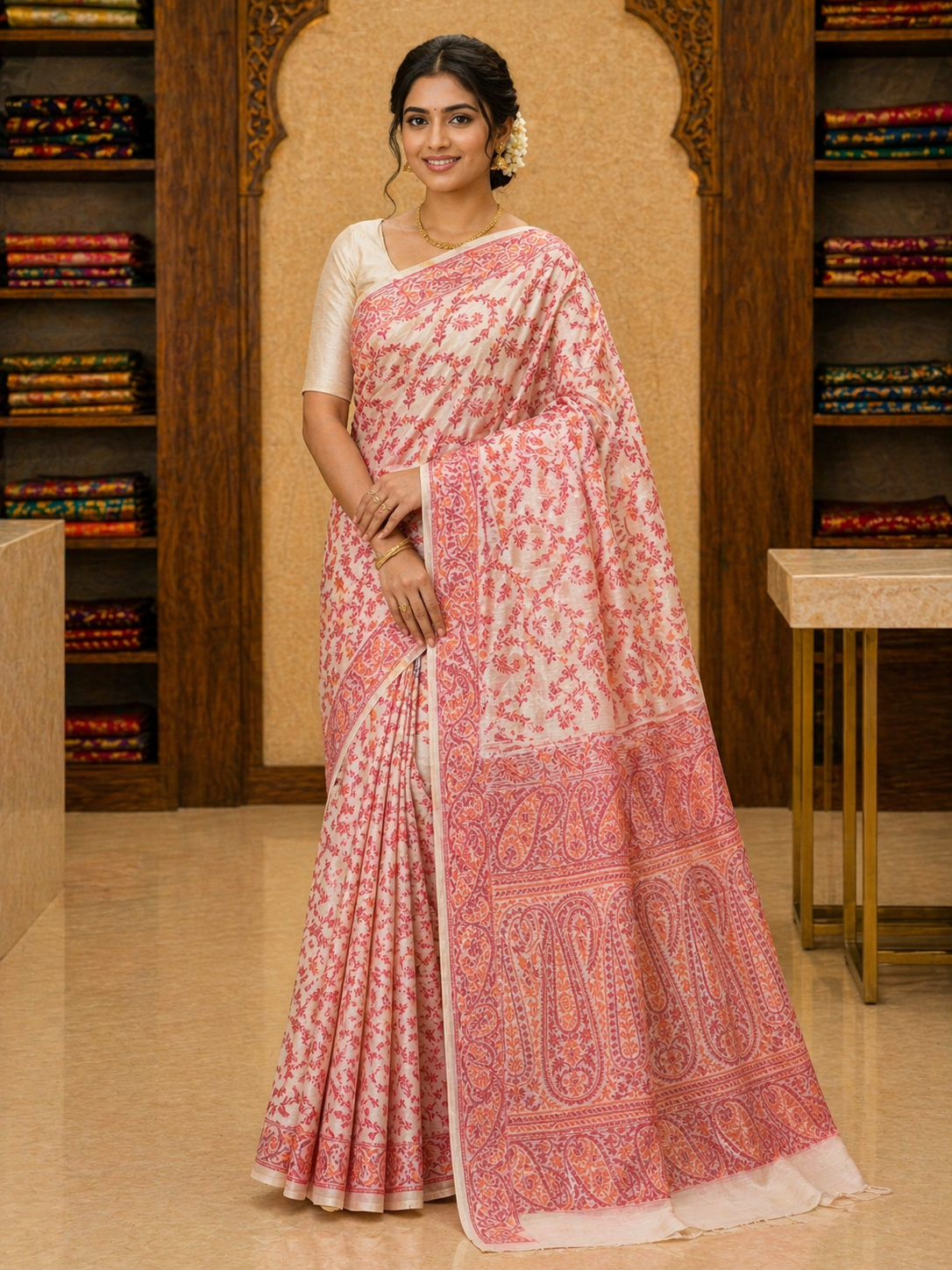 chanderi kota pure silk