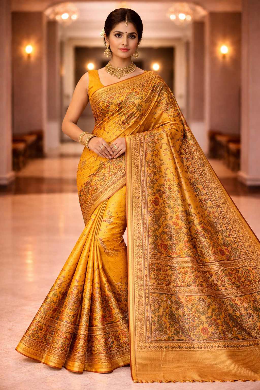 mursidabad pure silk without blouse