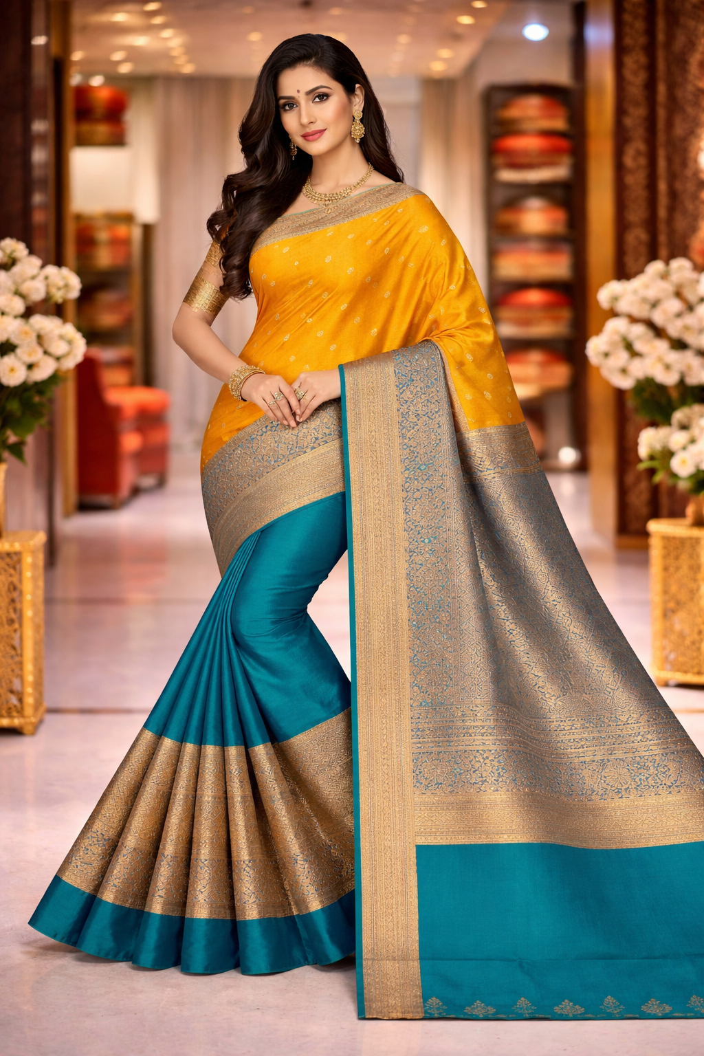 kanjivaram tissue silk