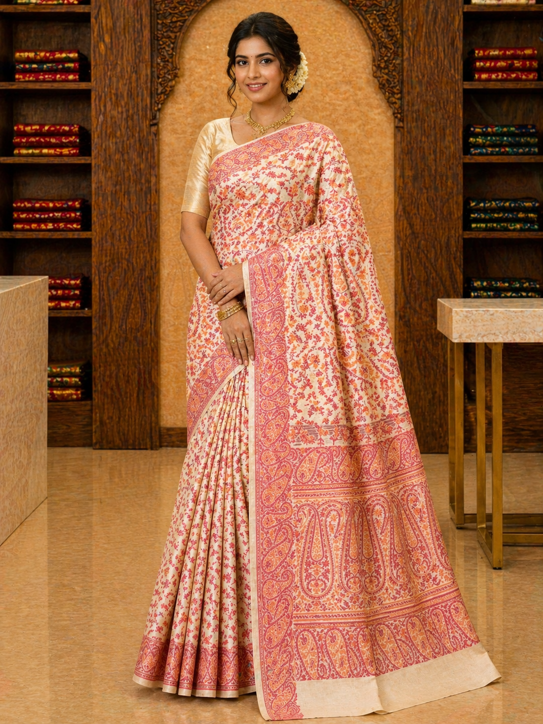chanderi kota pure silk