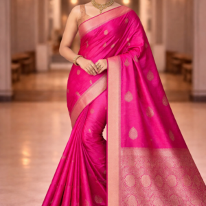 tussar silk jamdani
