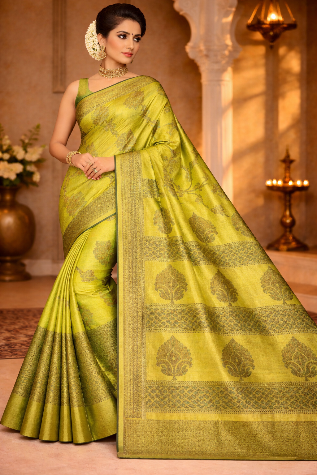 tussar pure silk without blouse