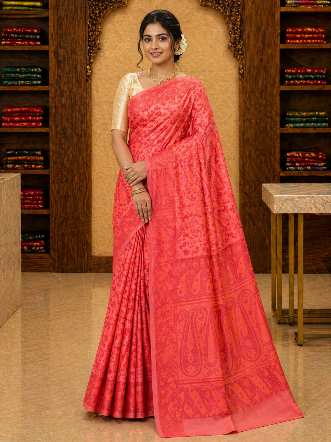 chanderi kota pure silk