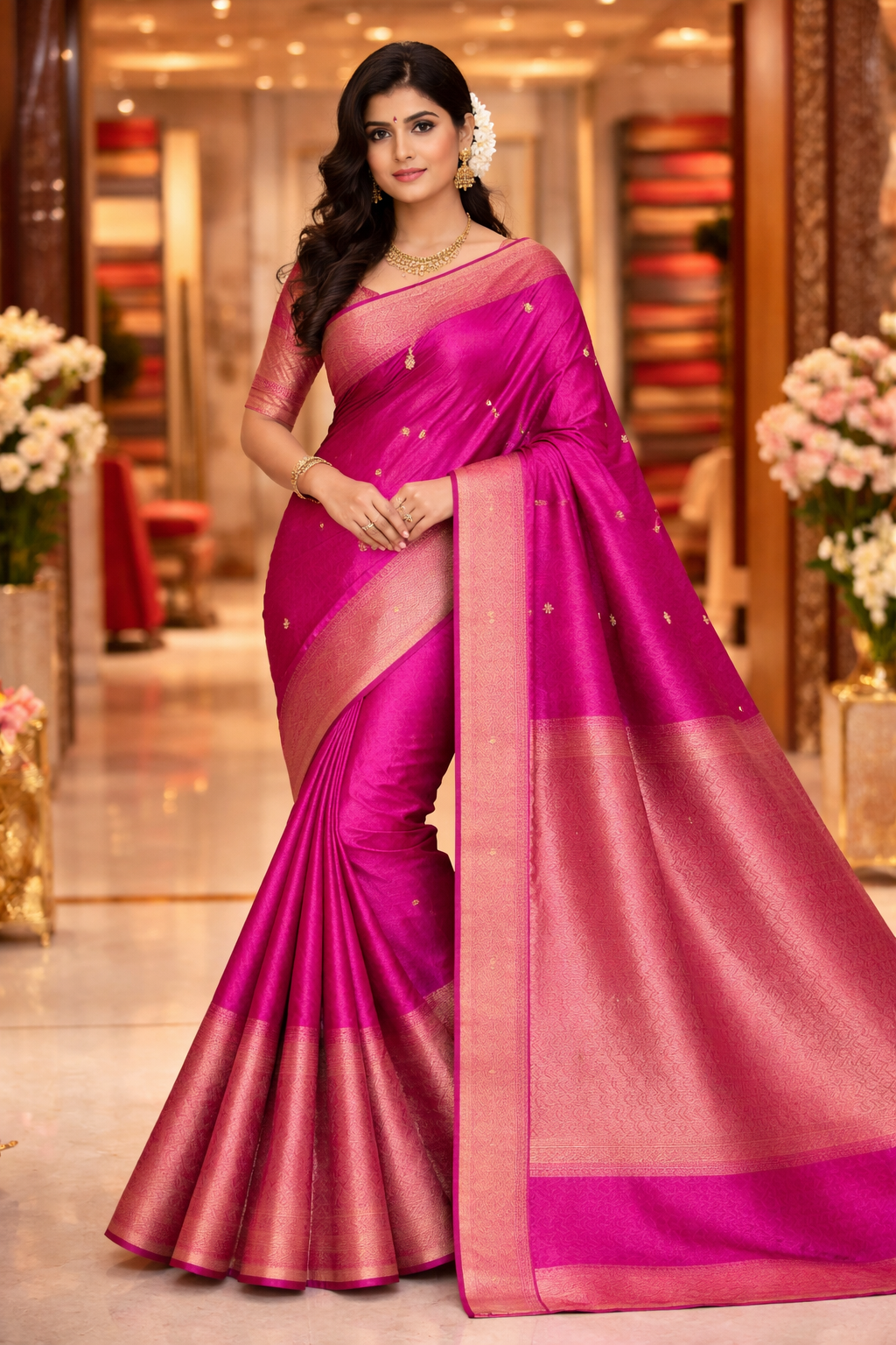tussar pure silk without blouse