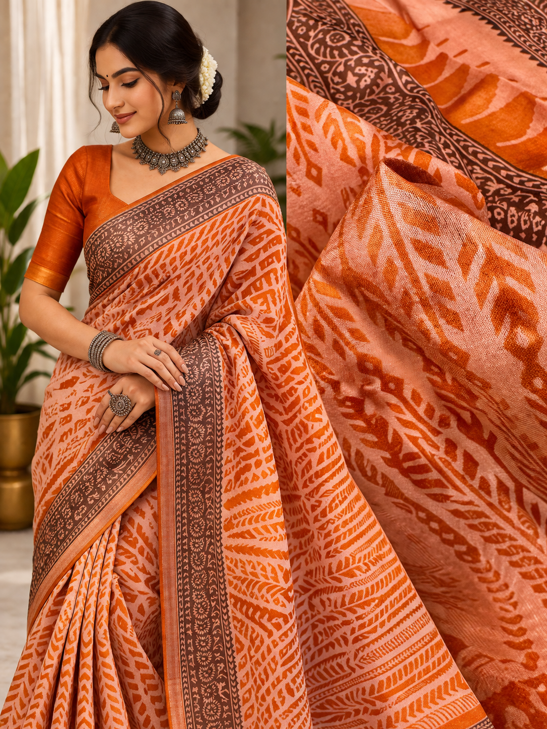 musidabad pure silk without blouse