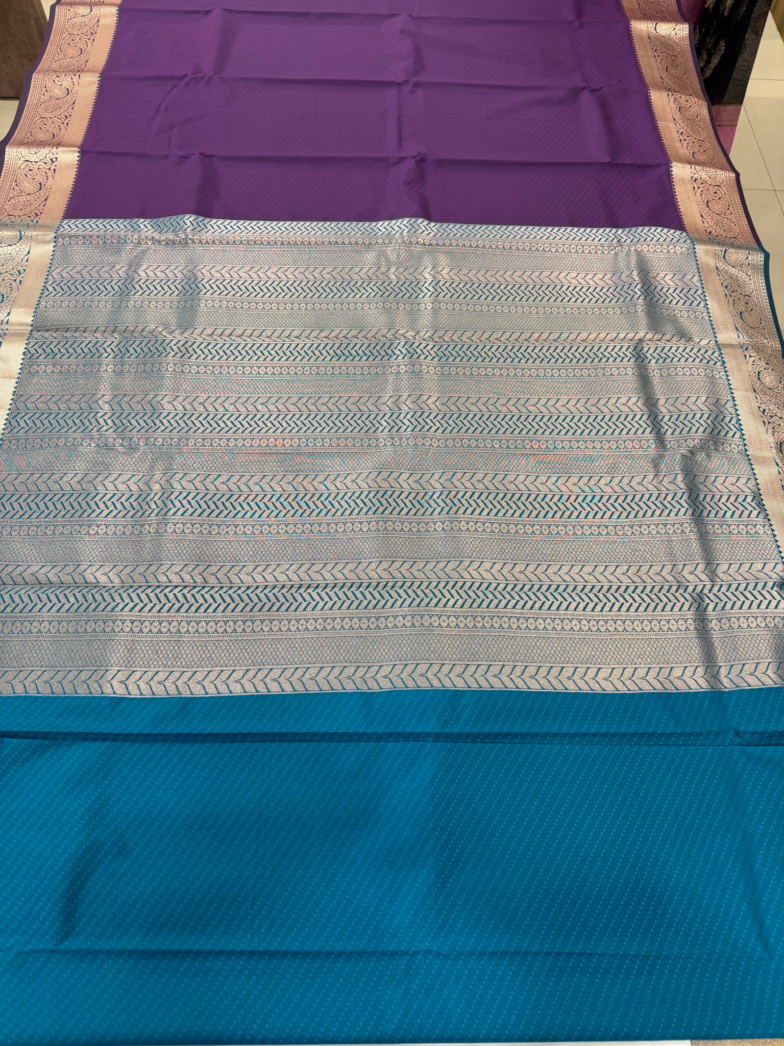 kanJivaram silk saree - Image 3