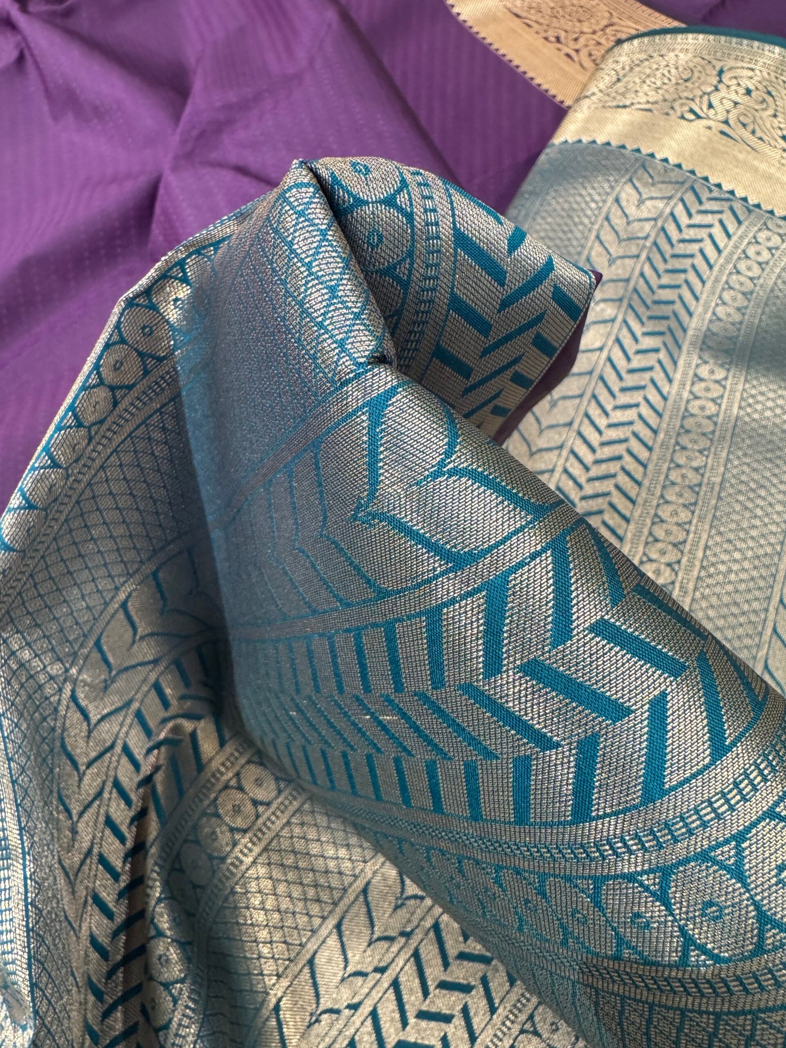 kanJivaram silk saree - Image 2