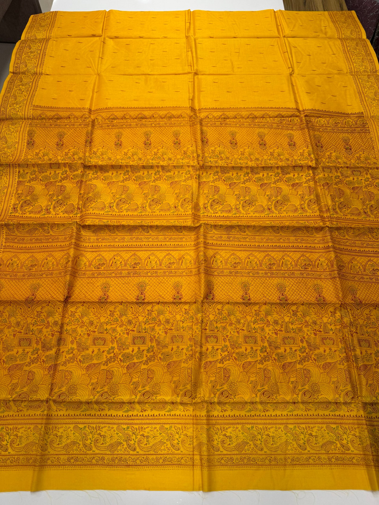 mursidabad pure silk without blouse - Image 2