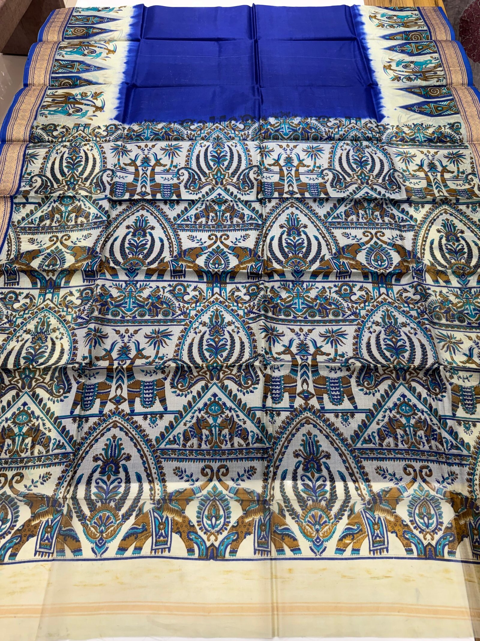 musidabad pure silk without blouse - Image 3
