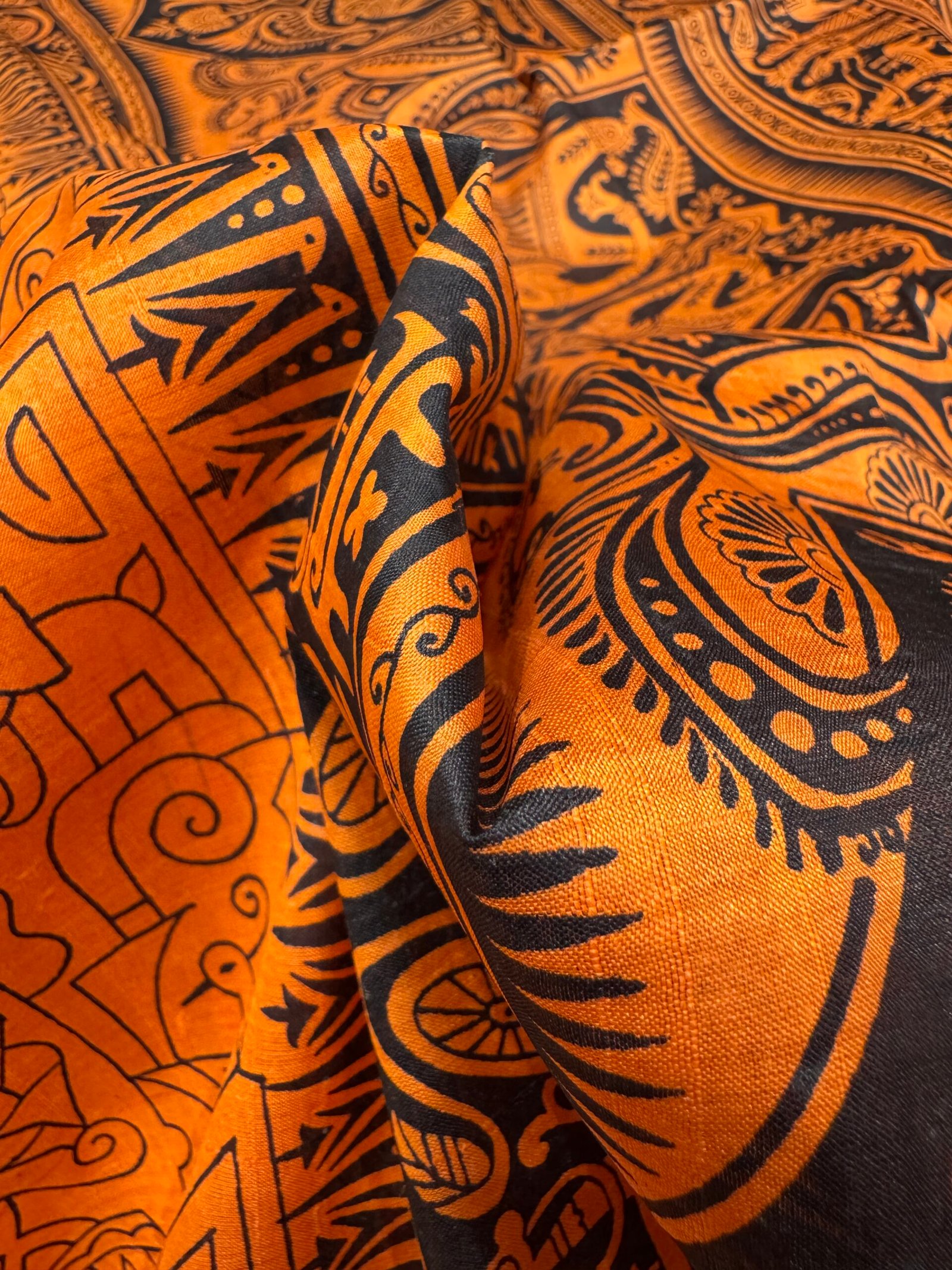mursidabad pure silk without blouse - Image 2
