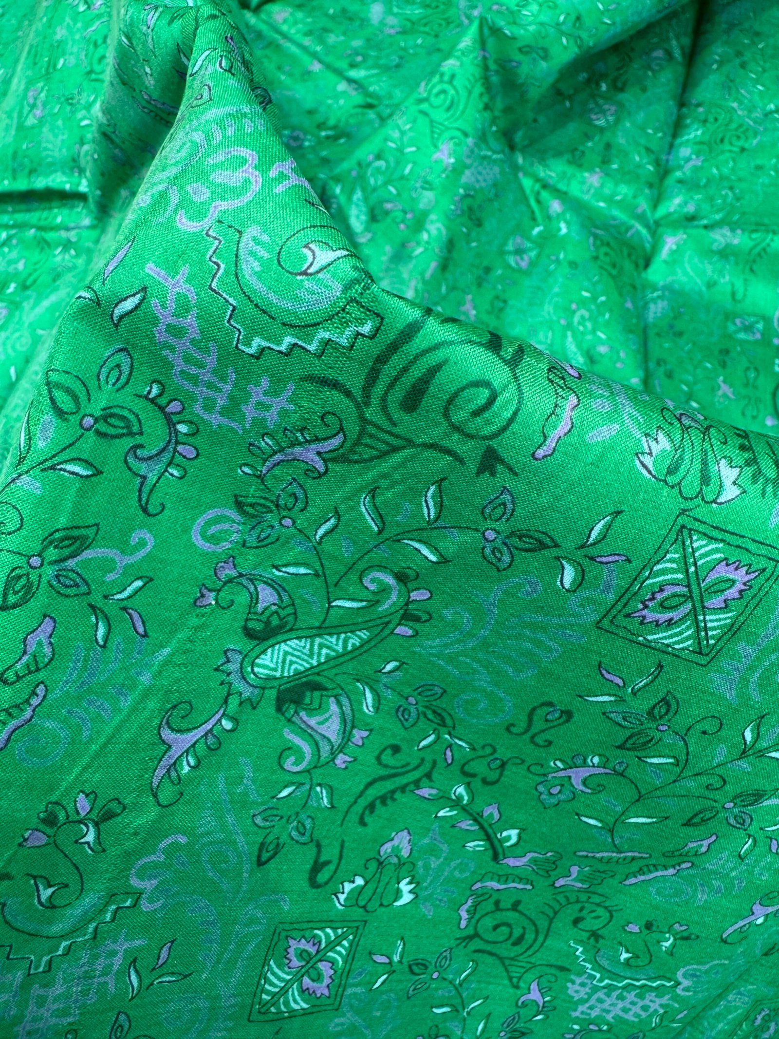 mursidabad pure silk without blouse - Image 2