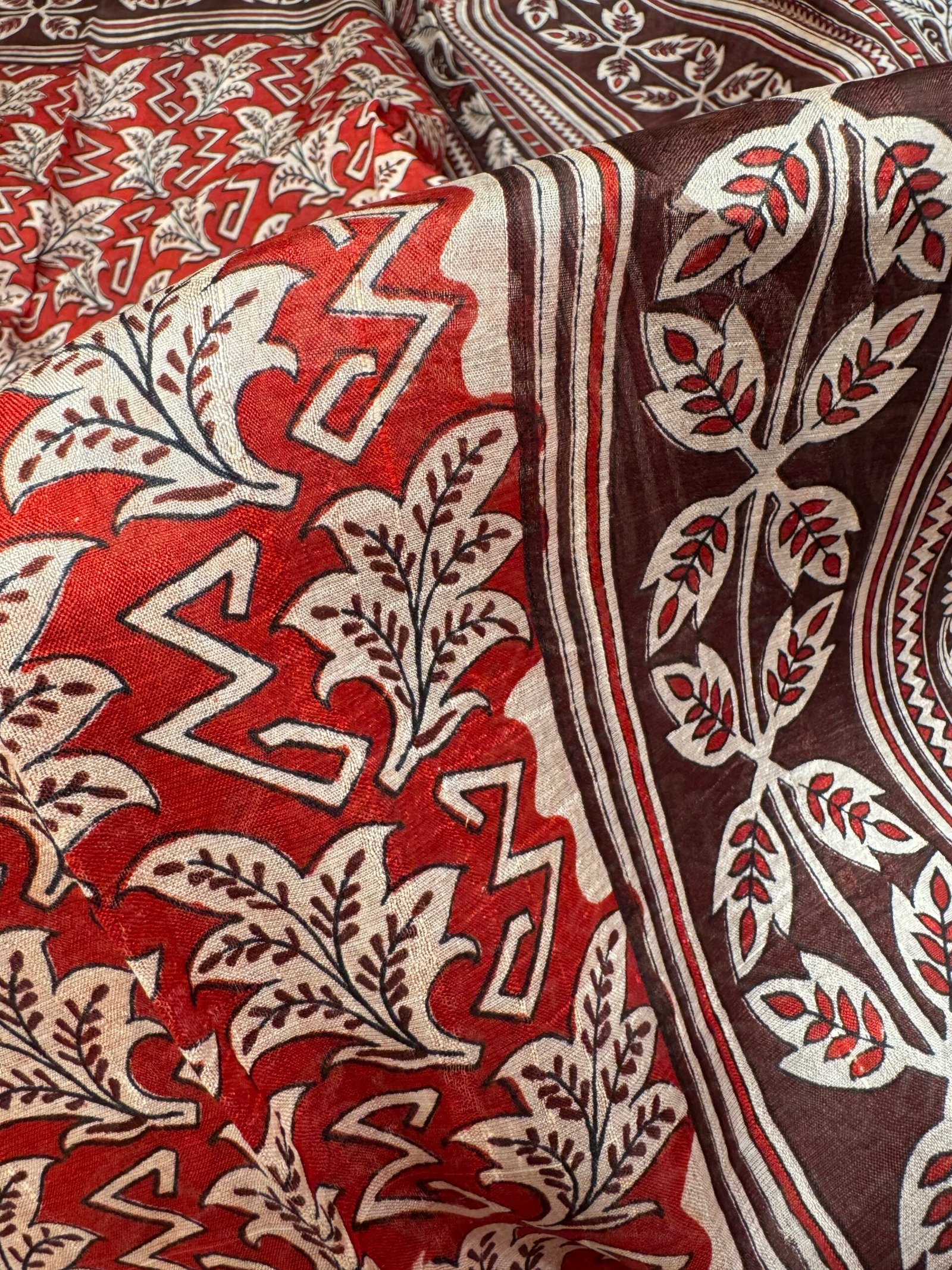 mursidabad pure silk without blouse - Image 2