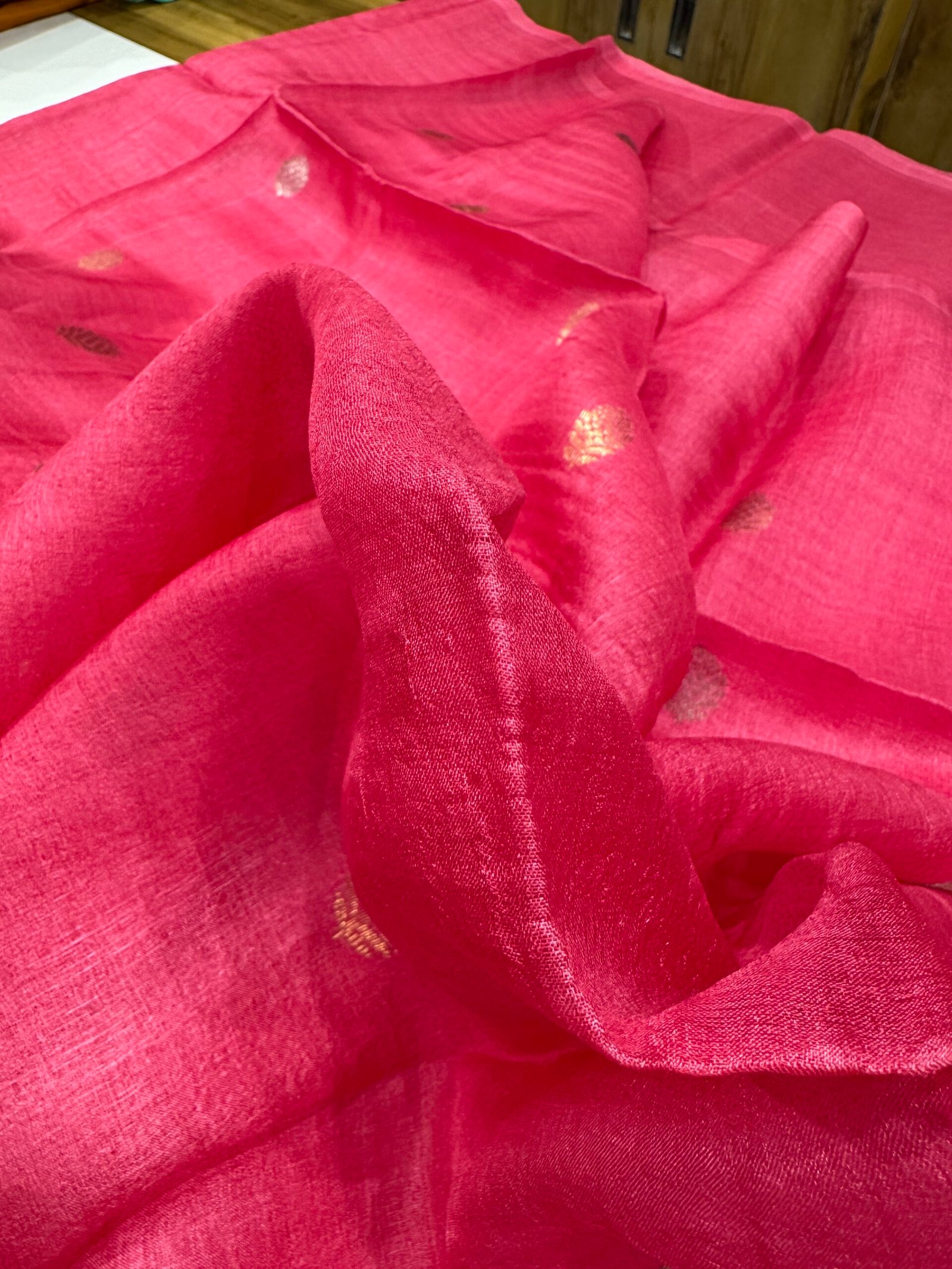 tussar silk jamdani - Image 3