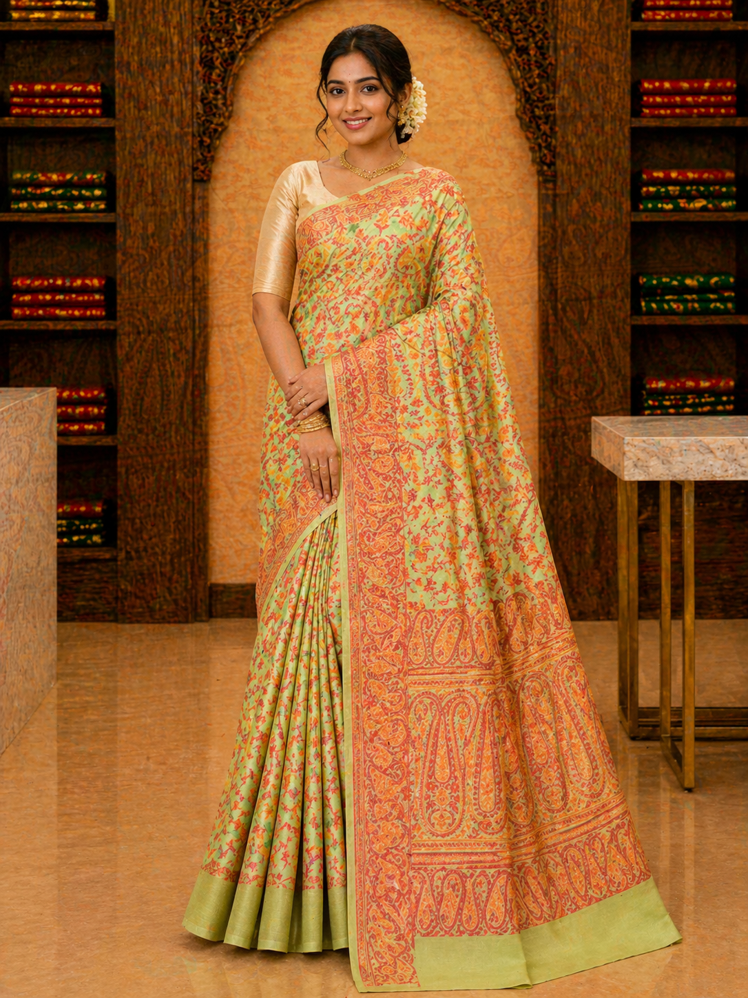 chanderi kota pure silk