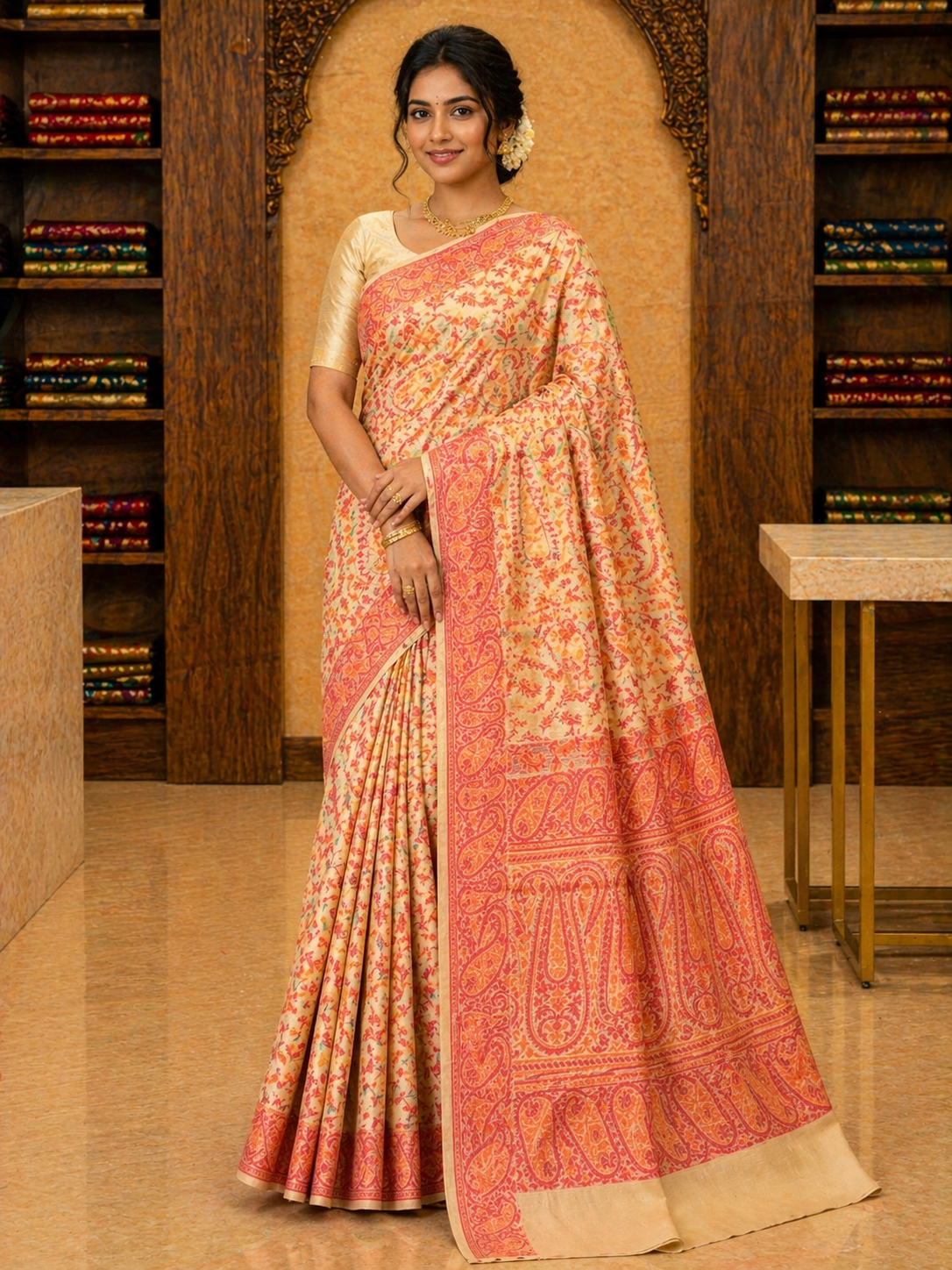 chanderi kota pure silk