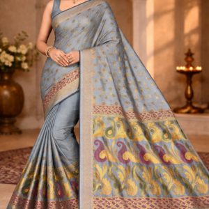 tussar pure silk without blouse