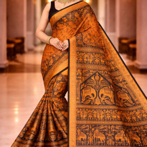 mursidabad pure silk without blouse